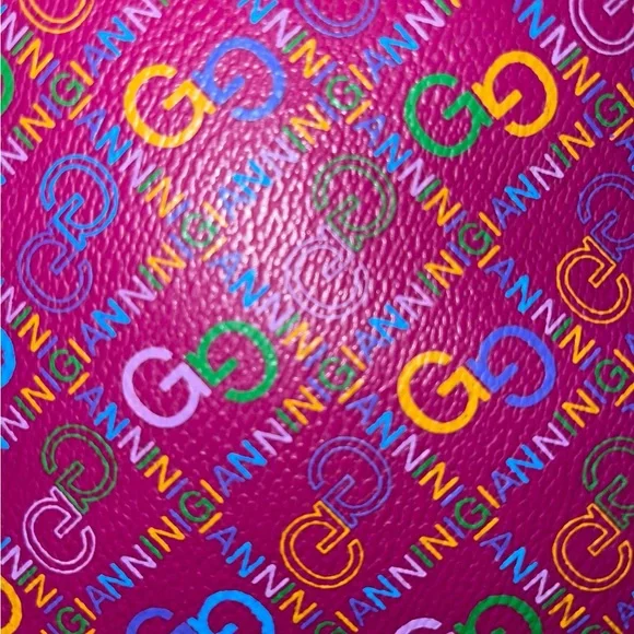 Barbie Pink Vintage Giannini Small Shoulder Bag 90s Y2K - Picture 3 of 8